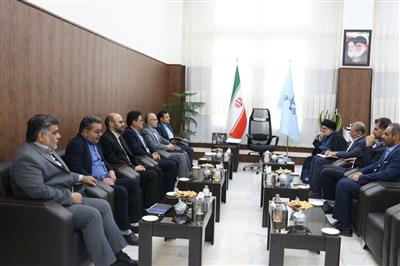 دیدار مدیران دستگاههای تابعه وزارت اقتصاد در قم با رئیس كل دادگستری استان