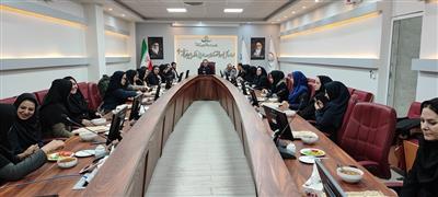 مراسم تكریم بانوان اداره كل امور اقتصادی و دارایی آذربایجان‌غربی برگزار شد