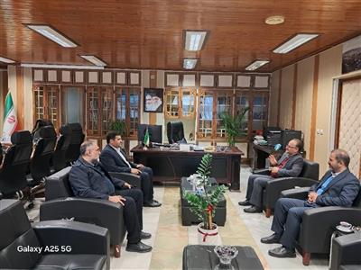 حضور تیم نظارتی هیات عامل صندوق بیمه حوادث طبیعی ساختمان در گیلان