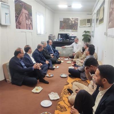 حضور مدیركل امور اقتصادی و دارایی استان گیلان در محل برگزاری اجلاسیه بزرگ كنگره ۸۰۰۰ شهید استان گیلان
