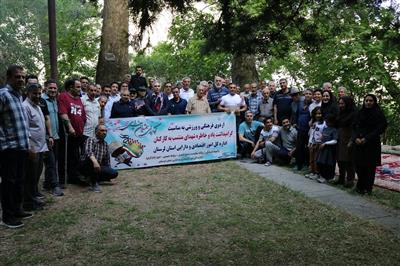 آبشار بیشه میزبان كاركنان اداره‌كل امور اقتصادی و دارایی لرستان