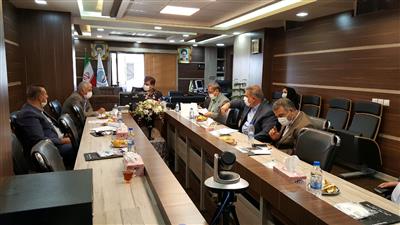 برگزاری جلسه شورای هماهنگی مدیران استانی تابعه وزارت امور اقتصادی و دارایی در محل مدیریت امور شعب شركت بیمه ایران استان چهارمحال و بختیاری