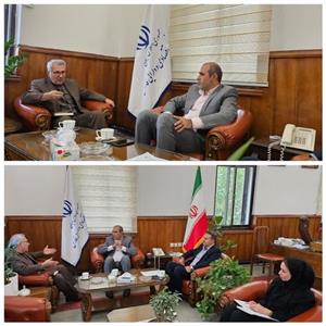 نشست مدیركل امور اقتصادی و دارایی فارس با رئیس نمایندگی وزارت امور خارجه در استان فارس