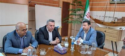 دیدار مدیركل امور اقتصادی و دارایی استان بوشهر با رئیس كل دادگستری استان بوشهر