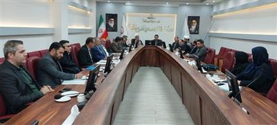 جلسه ستاد اقامه نماز دستگاه‌های تابعه وزارت امور اقتصادی و دارائی در استان آذربایجان‌غربی برگزار شد