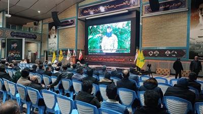 حضور پرشور مسئولان وكاركنان اداره كل امور اقتصادی و دارایی آذربایجان‌غربی بهمراه مردم و مسئولان استانی در مراسم بزرگداشت سردار سلیمانی در ارومیه