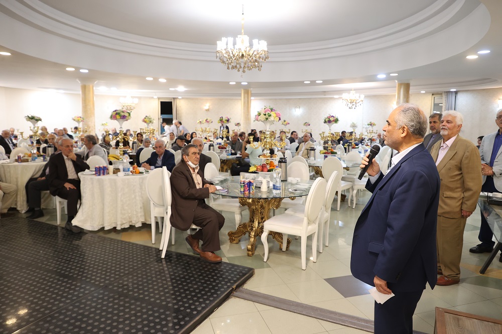 مراسم تجدید دیدار سالانه به منظور قدردانی و یادآوری از خدمات و زحمات ذیحسابان محترم بازنشسته و شاغل