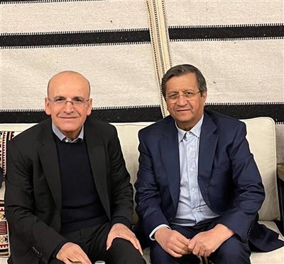 دیدار وزیر اقتصاد با وزیر دارایی تركیه