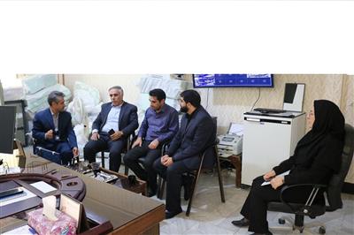 دیدار مدیركل امور اقتصادی و دارایی لرستان با كاركنان اداره حراست به مناسبت روز حراست