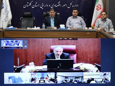 تأكید بر اهمیت پدافند غیر عامل در وزارت اقتصاد؛ گزارش اقدامات گلستان در جلسه وبیناری