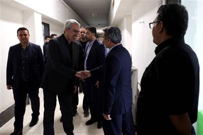 بازدید دكتر مدنی‌زاده از بخش‌های مختلف وزارت اقتصاد