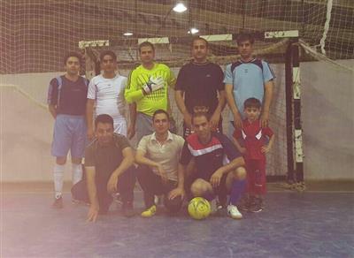 اولین تمرین تیم فوتسال اداره كل امور اقتصادی و دارایی استان ایلام