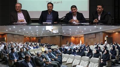 دیدار صمیمانه مدیركل امور اقتصادی و دارایی گلستان با كاركنان