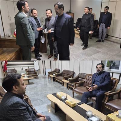بازدید شبانگاهی استاندار قم از اداره كل امور اقتصادی و دارایی