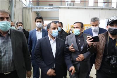 بازدید وزیر اقتصاد و دارایی از ۳ پروژه مهم در شهرستان كلاردشت