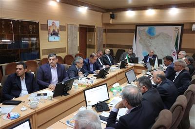 جلسه هماهنگی ناظرین مالی دستگاه‌های اجرایی با حضور جناب آقای دكتر اكرمی خزانه‌دار محترم كل كشور