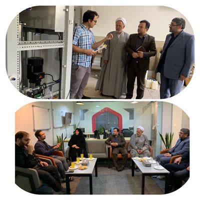 بازدید مشاور وزیر اقتصاد و‌ مدیر كل امور اقتصادی و‌ دارایی استان قم از پنج  شركت دانش بنیان