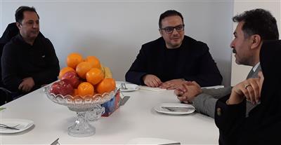 بازدید مدیركل امور اقتصادی ودارایی استان قزوین از شركت بل روزانه