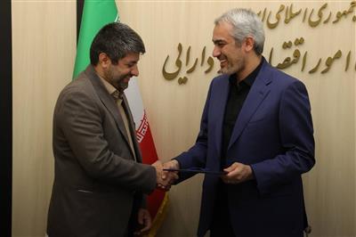 مراسم تكریم و معارفه سرپرست معاونت سیاست گذاری و راهبری اقتصادی