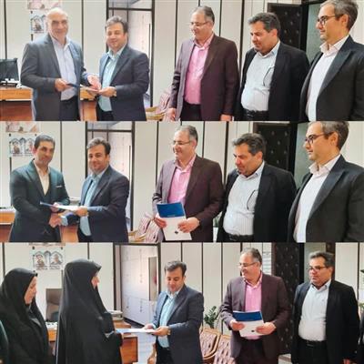 تقدیر از كارمندان نمونه فصلی