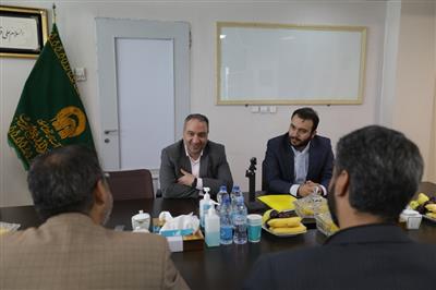 حضور مدیر كل امور اقتصادی و دارایی خراسان رضوی در مؤسسه فرهنگی قدس