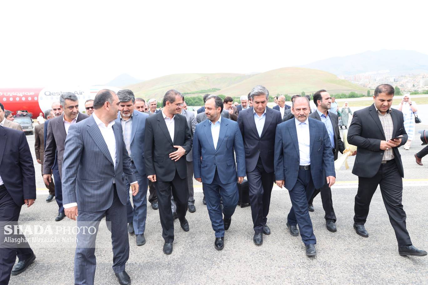وزیر اقتصاد وارد سنندج شد