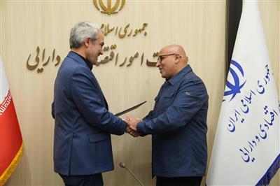 مراسم تكریم و معارفه سرپرست معاونت حقوقی و امور مجلس وزارت اقتصاد